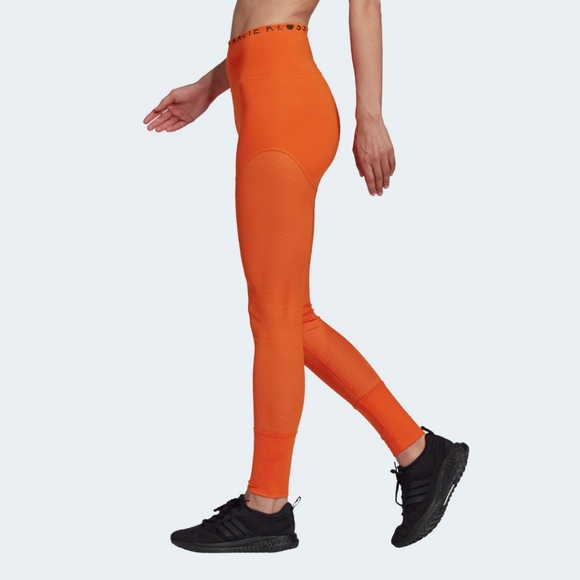 adidas Karlie Kloss Women's Mesh High-Waist Long Tights Leggings size XS - Picture 2 of 16